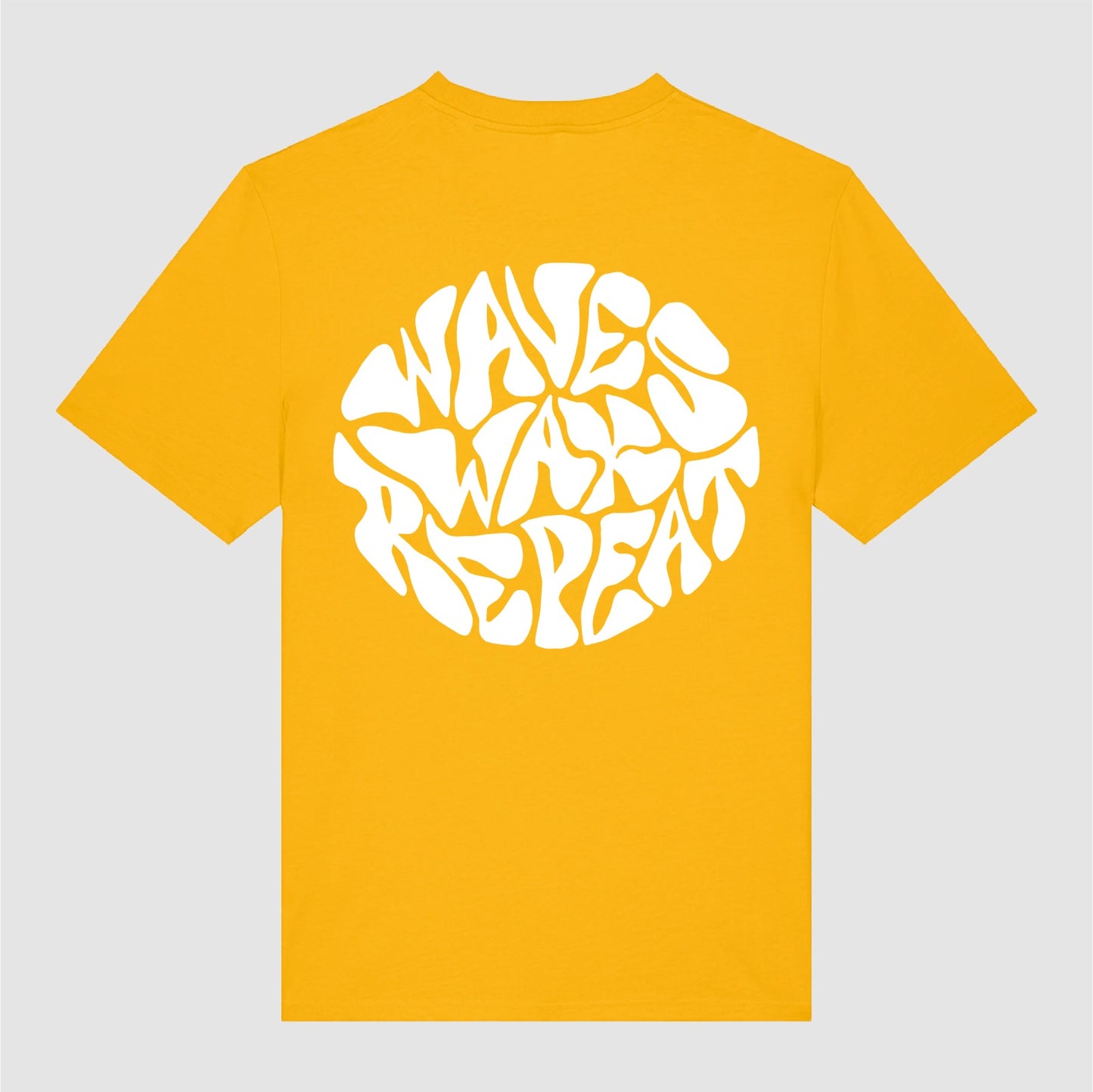 T-shirt ABERDEEN RECORDS Waves Wax Repeat