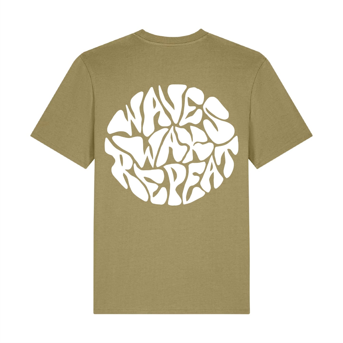 T-shirt ABERDEEN RECORDS Waves Wax Repeat