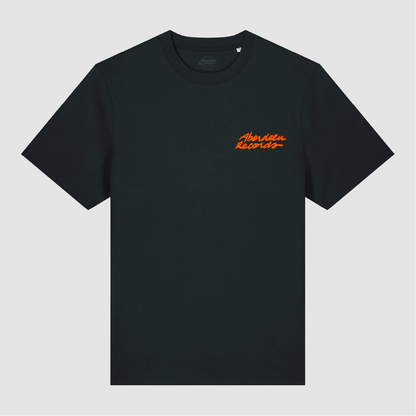 T-shirt Wave Wax Repeat Black / Orange