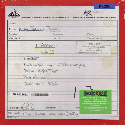 The Alan Parsons Project - I Robot | RSD2025