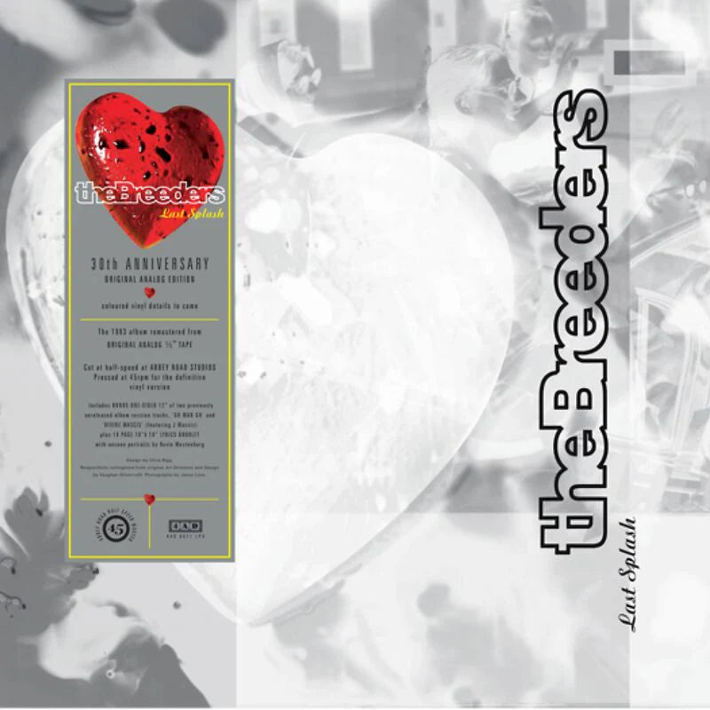 The Breeders - Last Splash | Clear & Red Vinyl - 30th Anniversary edition
