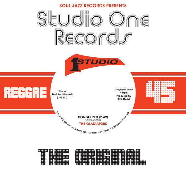 The Gladiators - Bongo Red 7"