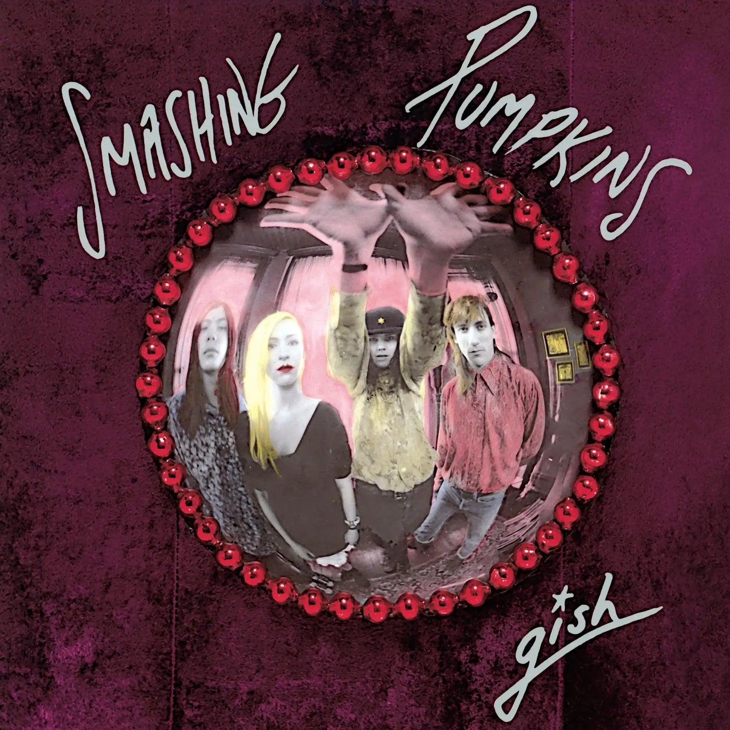Smashing Pumpkins - Gish | 35th Anniversary Grey with Pink and Purple Splatter vinyl