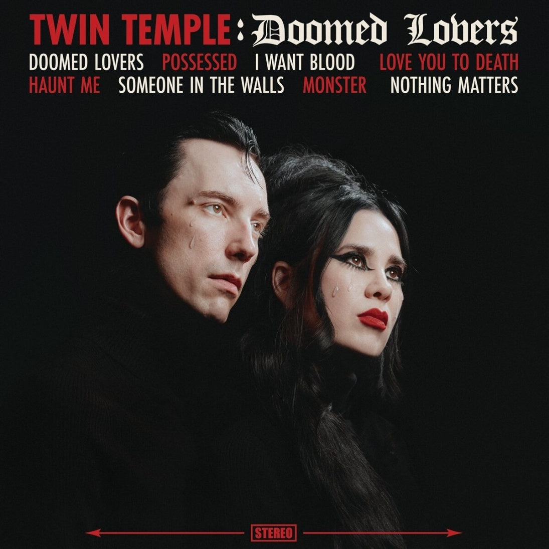Twin Temple - Doomed Lovers [Transparent blue LP]