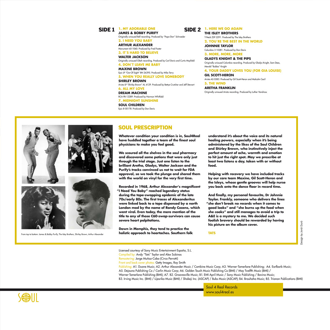 Various Artists - Soul Prescription | LP