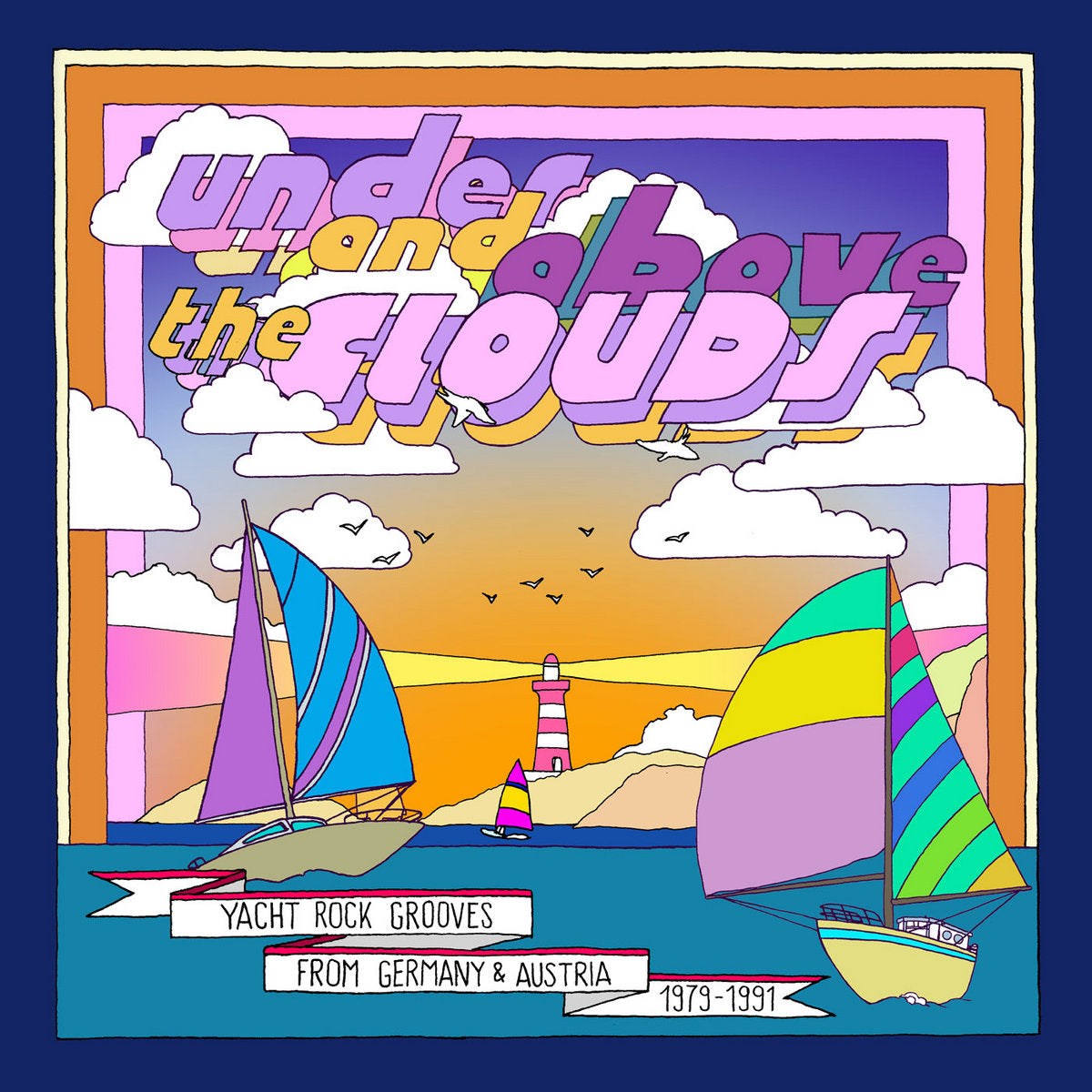 Various Artists - Under And Above The Clouds | Yacht Rock Grooves From Germany And Austria 1979-1991