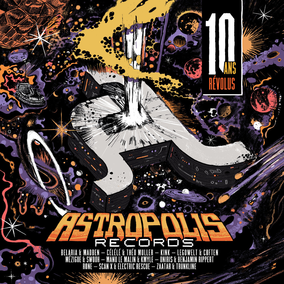 Various Artists - Astropolis Records 10 Ans Revolus