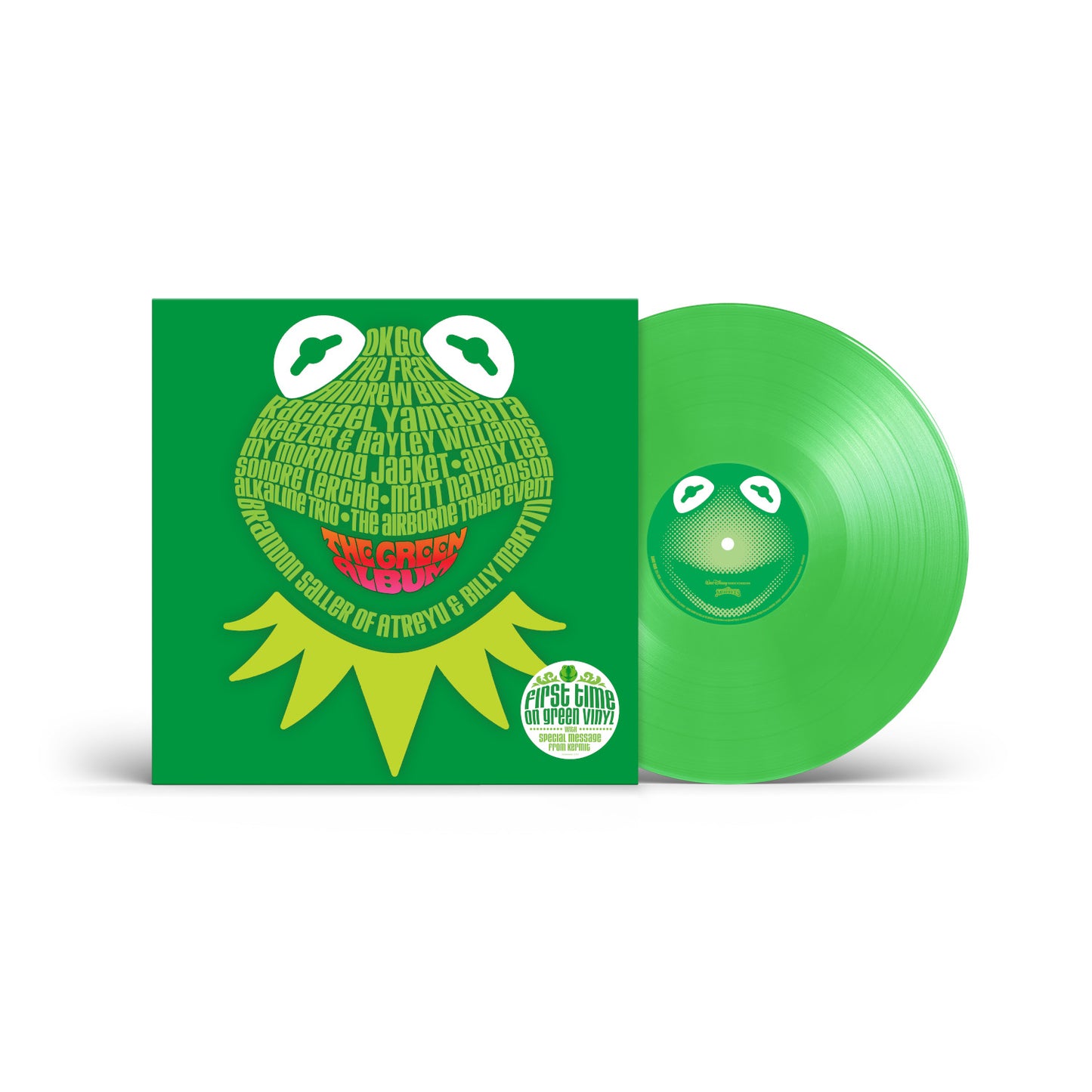 VA - The Muppets: The Green Album | Spring green vinyl