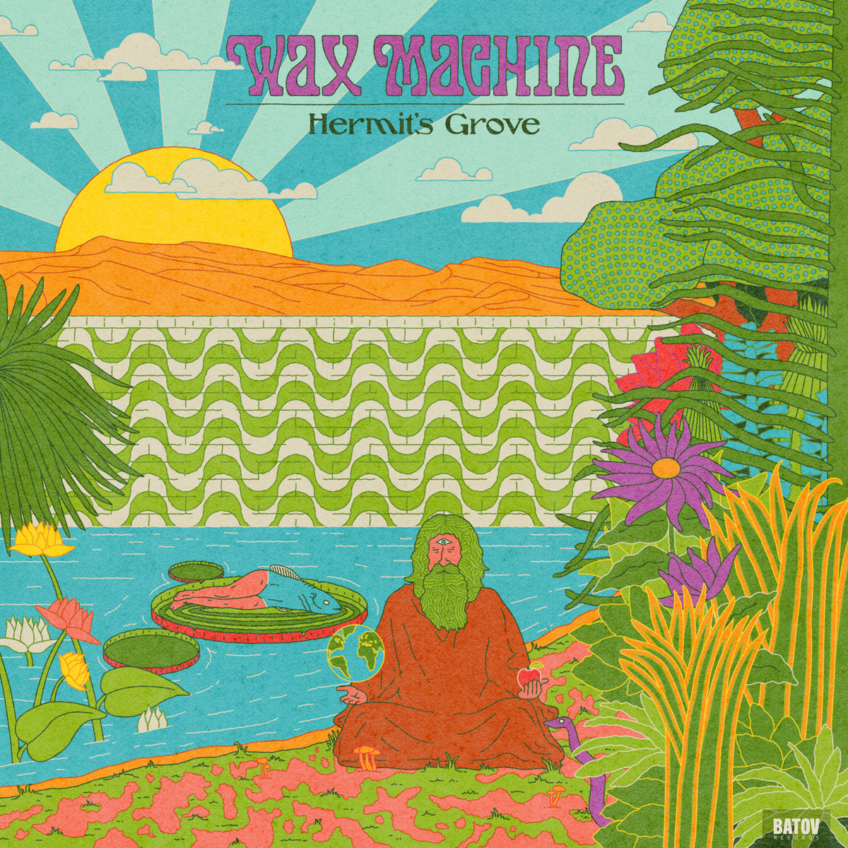 Wax Machine - Hermit's Grove | Limited Edition Yellow Vinyl