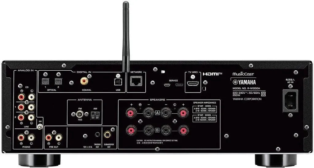 Ampli stéréo lecteur réseau Yamaha RN800A